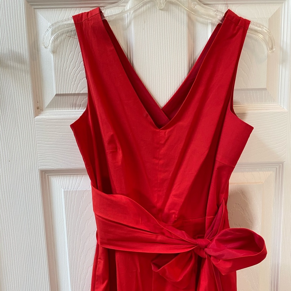 JCrew red jumpsuit!